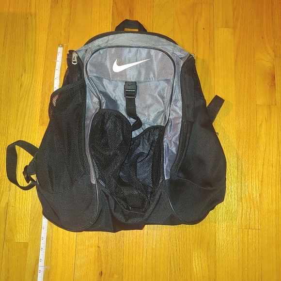 Nike Gray & Black Backpack Bag